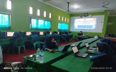 Pelaksanaan Asesmen Nasional Berbasis Komputer (ANBK) tahun 2025 MTs Negeri 3 Indramayu Berjalan Lancar & Kondusif